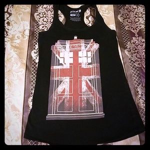 Women's Racerback Tank Doctor Who